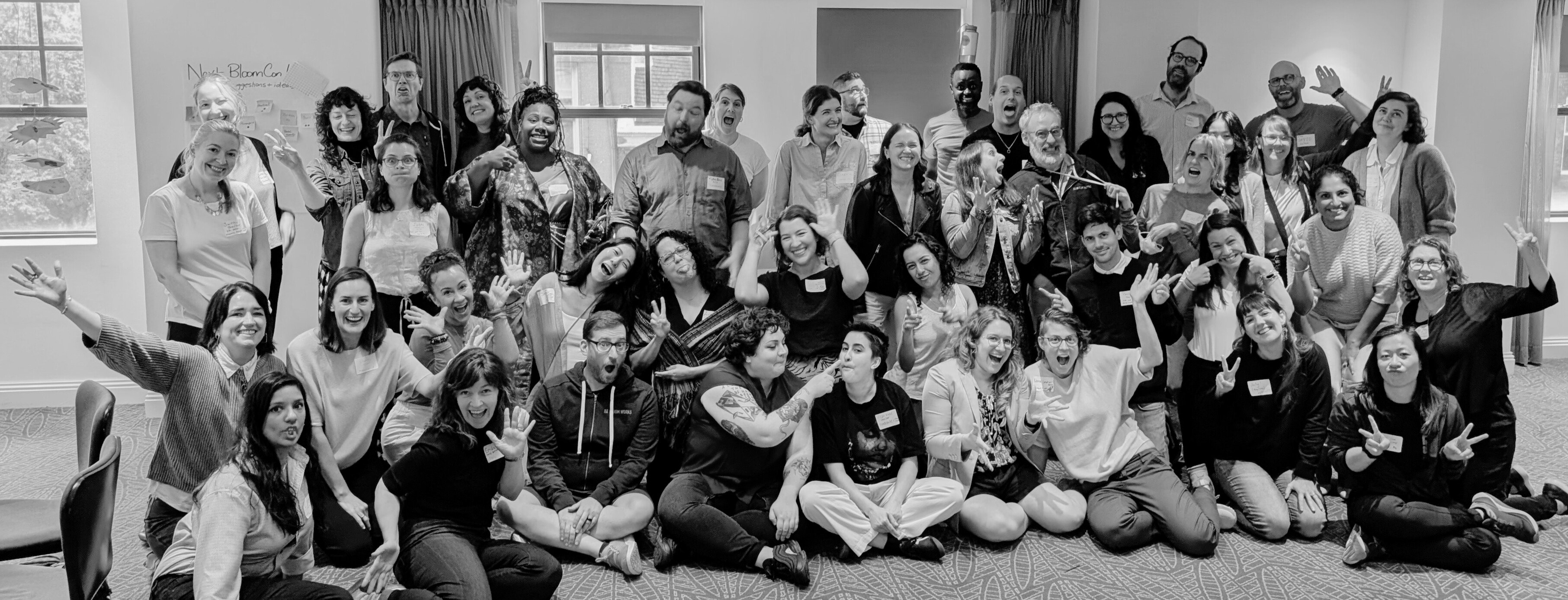 Team photo from Bloomcon 2024