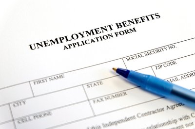 Unemployment benefits application form